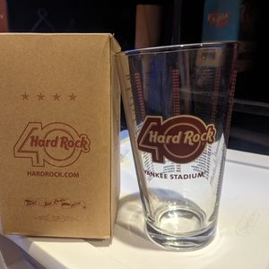 40 Hard Rock Yankee Stadium Pint Glass